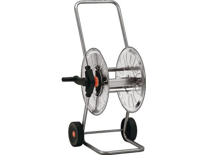 Hadicový vozík (Farba Pripojovací závit 26,44 mm 3/4 ″, Veľkosť Pozinkovaná oceľová rúra/oceľový plech)