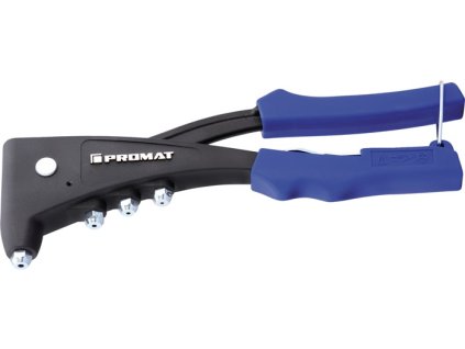 Ručný nástroj na nastavovanie slepých nitov  Dĺžka 255 mm Pracovný rozsah 2,4 - 5 mm (Farba Dĺžka 255 mm, Veľkosť Pracovný rozsah 2,4 - 5 mm)