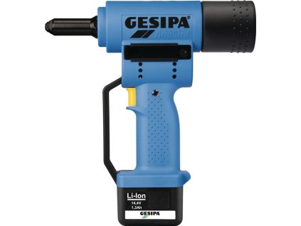 Akumulátorový nástroj na osadzovanie slepých nitov AccuBird® 7-dielny 10000 N  (Farba 7 dielov 10000 N)