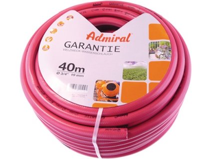 Vodná hadica 715 - Admiral® Dĺžka 40 m ADMIRAL (Farba Dĺžka 40 m, Veľkosť Vnútorný Ø 25 mm Vonkajší Ø 32 mm)