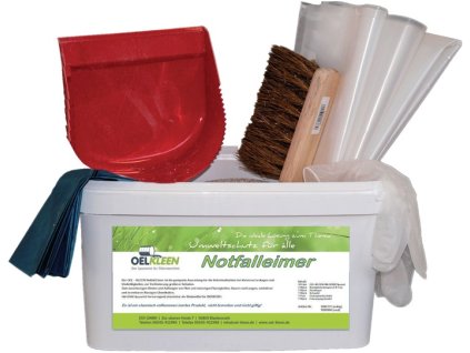 Súpravy na viazanie oleja/chemikálií (Farba Obsah 7 kusov, Veľkosť viaže maximálne 3 litre / vedro  vedro)