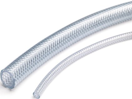 Hadice na stlačený vzduch (Farba Vnútorný Ø 25,4 mm Vonkajší Ø 34 mm, Veľkosť Dĺžka 25 m priehľadný  rolka)