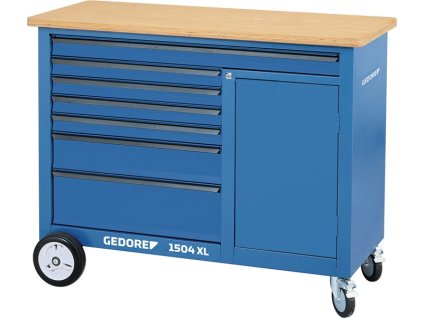 Pojazdné lavice na náradie (Farba Außen-B1250xT630xH985mm, Veľkosť Počet zásuviek 7 40/60 kg 1000 kg)
