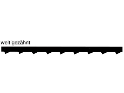Čepeľ na pílenie voľným rezom Blesk Dĺžka 13 cm č. 9 (COARSE) so širokými zubami na drevo a plast (Farba Dĺžka 13 cm č. 9 (COARSE), Veľkosť so širokými zubami na drevo a plast)