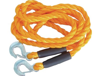 Ťažné laná pre automobily (Farba 2500 kg monofil, Veľkosť Háčik/háčik Dĺžka 400 cm Ø 18 mm)