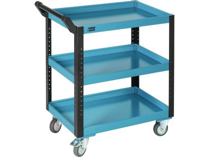 Stolový vozík s podnosom (Farba Nosnosť na úroveň 50 kg, Veľkosť LxWmm HAZET BLUE)