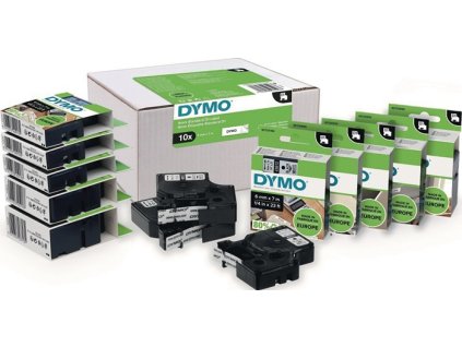 Etiketovacie pásky (Farba Šírka pásky 12 mm Dĺžka pásky 7 m, Veľkosť štandard čierna na žltej)