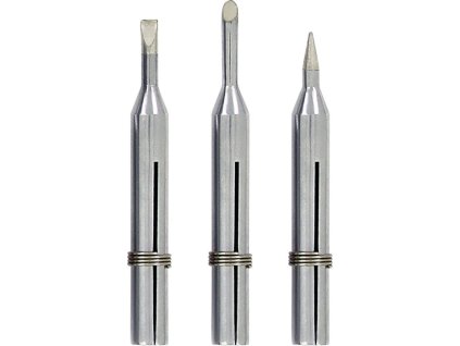 Súprava spájkovacích hrotov LONG-LIFE 15 W skosené/tužkové/sečné v tvare dláta šírka 4 mm STANNOL (Farba skosený/tužkový/sekací, Veľkosť šírka 4 mm)