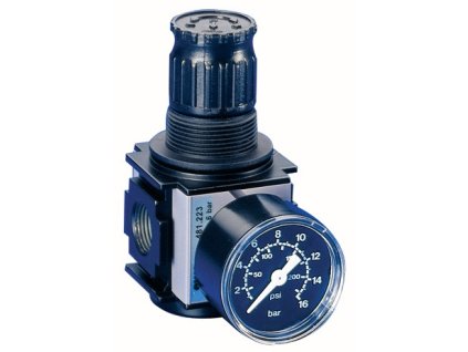 Regulátor stlačeného vzduchu (Farba Závit mm 19,17, Veľkosť BG II G 1/2 ″ 0,5-10 bar 7000 l/min)