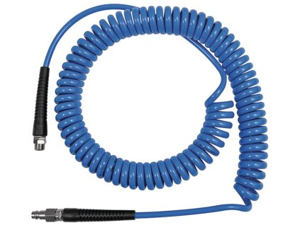 Hadice na stlačený vzduch (Farba Vnútorný Ø 8 mm Vonkajší Ø 12 mm, Veľkosť Dĺžka 6 m Zástrčka DN 7.2 G 3/8 ″ rolka)