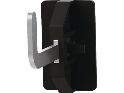 Držiak nástroja (Farba B2xH6 mm Hák 90°, Veľkosť 10 x 10 mm hĺbka 35 mm Perforované dosky)