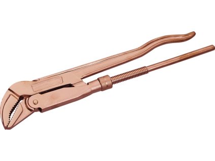 Rohový kľúč na rúry  Celková dĺžka 540 mm Šírka upnutia 0-51 mm pre rúry 2 ″ (Farba Celková dĺžka 540 mm Šírka upnutia 0-51 mm, Veľkosť pre rúry 2 ″)