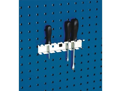 Držiak skrutkovača (Farba B225xDmm, Veľkosť vhodné pre perforované dosky)