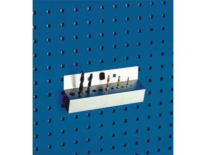 Držiaky vrtákov (Farba Šírka 225 mm, Veľkosť Počet zásuviek13 (každá 1 x Ø 2-15 mm) vhodné pre perforované dosky)