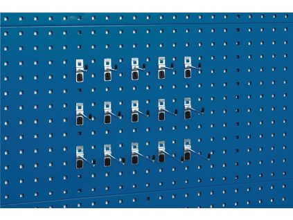 Držiak nástroja (Farba ŠxVmm, Veľkosť Po 5 hákov T75/100/150 mm 15 ks.)