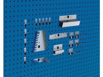 Držiak nástroja (Farba ŠxVmm, Veľkosť 10 hákov/5 rôznych držiakov/5 nástrojových svoriek)