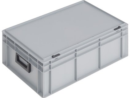 Plastové puzdro (Farba L600xŠ400xV233 mm PP 2 úchyty, Veľkosť Posuvný uzáver sivý 42 l)