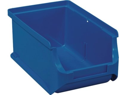 Otvorený úložný box s čelom ProfiPlus stohovateľný ALLIT (Farba L160xŠ102xV75mm, Veľkosť PP modrý stohovateľný)