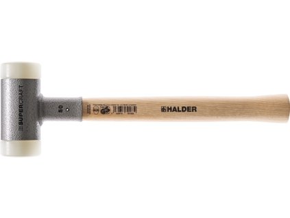 Kladivo s mäkkým povrchom  SUPERCRAFT Dĺžka 380 mm Hlava Ø 80 mm Hickory recoilless (Farba Dĺžka 380 mm Hlava Ø 80 mm, Veľkosť Hickory recoilless)