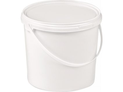 Vedrá (Farba 3 litre PP biela, Veľkosť s rukoväťou a zacvakávacím vekom Ø 200 mm výška 156 mm)