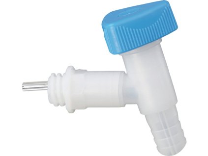 Výpustné kohútiky (Farba HD-PE 19 mm, Veľkosť Široký závit D 22 mm)