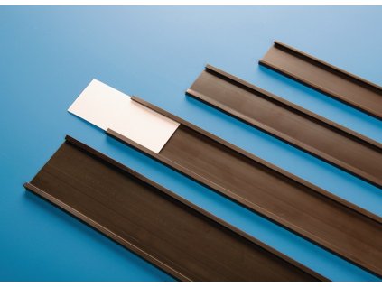 Rámy na štítky (Farba Šírka 40 mm Dĺžka rolky 50 m, Veľkosť Hrúbka 1,0 mm C-profil magnetický)