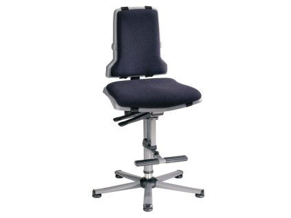 Priemyselné otočné stoličky (Farba Podlahový klzák + pomôcka na lezenie, Veľkosť Polypropylén sivý 580-850 mm)