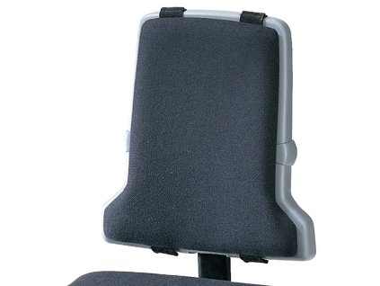 Podložky pod stoličky (Farba Textilná čierna, Veľkosť pre sedadlo/opierku chrbta vhodné pre priemyselnú otočnú stoličku)