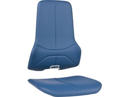 Vymeniteľné čalúnenie (Farba Integrovaná pena modrá, Veľkosť vhodné pre sedadlo a operadlo)