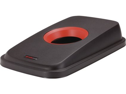 Veko pre zberače odpadu/recyklovateľného materiálu (Farba PP-CP-70 signálna červená B290, Veľkosť vhodné pre 55/70 l recyklačné koše na vkladanie fliaš)