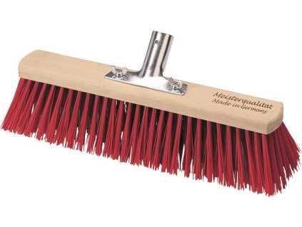 Metla (Farba Elaston dĺžka 600 mm, Veľkosť s kovovým držiakom rukoväte ploché drevo Držiak rukoväte - Ø 28 mm)