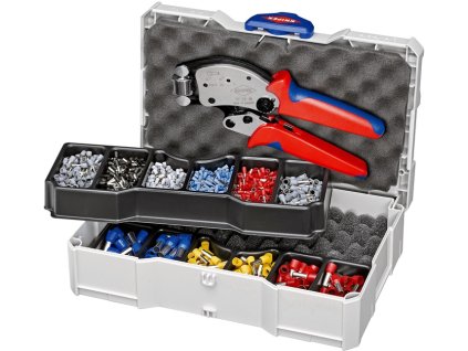 Sortiment koncoviek na koncovky drôtu Twistor16 1191 kusov 0,5 - 16 mm²  (Farba 1191 kusov 0,5 - 16 mm²)