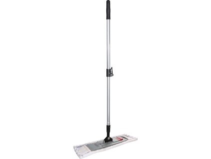 Súprava mopu Držiak mopu, hliníková teleskopická násada, mop SPRINTUS (Farba Držiak na mop, hliníková teleskopická násada, mop, Veľkosť Mikrovlákno biele Š500xL1450 mm)