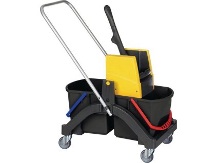 Čistiaci vozík vedro 2 x 17 l a plastový lis VERMOP (Farba Vedro 2 x 17 l a lis, Veľkosť plast)