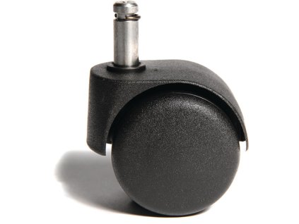 Kolieska (Farba pre mäkké podlahy Castor Ø 50 mm, Veľkosť vhodné pre kancelárske otočné stoličky Dĺžka kolíka 23 mm Kolík Ø 10 mm 5 ks/balenie)