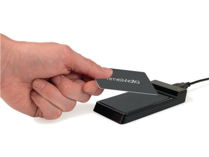 Príslušenstvo pre systémy na zaznamenávanie času (Farba USB čítačka RFID, Veľkosť prenosný  25 ks/balenie)