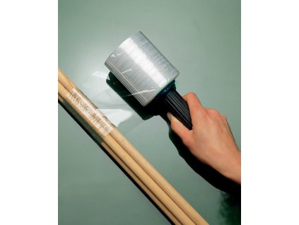 Stretch fólia L150 m x Š100 mm 20 µm priehľadná 40 RL/VE (Farba L150 m x Š100 mm 20 µm priehľadný, Veľkosť 40 RL/VE)