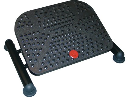 Podnožka Basic čierna Š500xH360xV320 mm Nastavenie výšky 110-320 mm (Farba čierna Š500xH360xV320 mm, Veľkosť Nastavenie výšky 110-320 mm)