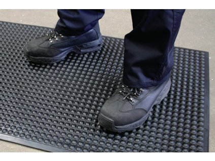 Podlahové krytiny na pracovisku (Farba Prefabrikovaná podložka L1200xŠ900xS15mm, Veľkosť čierna Polyuretán)