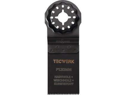Ponorné pílové listy šírka 32 mm hĺbka ponoru 42 mm 1 ks Starlock TECWERK (Farba Šírka 32 mm Hĺbka ponoru 42 mm 1 ks., Veľkosť Starlock)