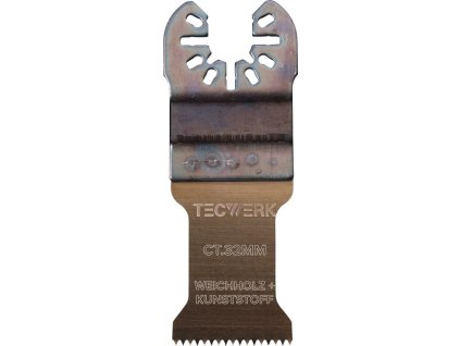 Listy do ponornej píly univerzálne TECWERK (Farba Šírka 32 mm Hĺbka ponoru 42 mm 10 ks, Veľkosť univerzálny)
