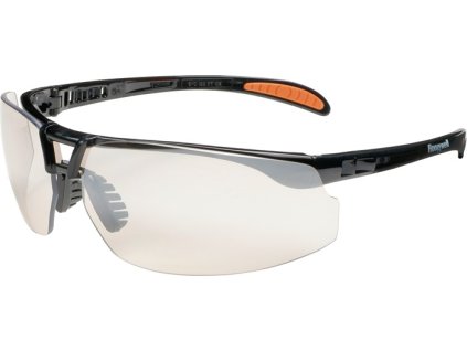 Bezpečnostné okuliare Protégé EN 166-1FT čierne zorníky, číre polykarbonátové šošovky HONEYWELL (Farba EN 166-1FT, Veľkosť Čierne chrániče, číre šošovky polykarbonát)