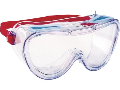 Celoplošné bezpečnostné okuliare Vistamax VNC EN 166 číry rám, číre polykarbonátové šošovky proti poškriabaniu HONEYWELL (Farba EN 166, Veľkosť Rám číry, sklo číre, odolné proti poškriabaniu polykarbonát)