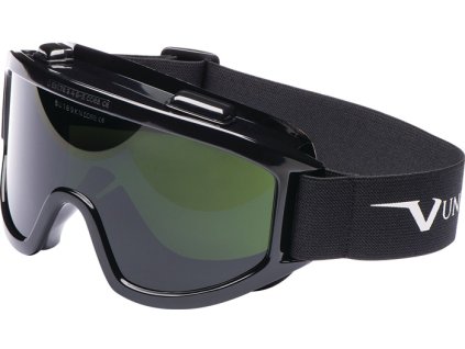 Celoplošné ochranné okuliare pre zváračov 601 EN 166, EN 169, EN 175 sivý rám / zelený zorník IR5 polykarbonát UNIVET (Farba EN 166, EN 169, EN 175, Veľkosť Rám sivý / sklá zelené IR5 polykarbonát)