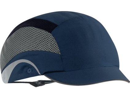 Čiapka Aerolite® dĺžka vrcholu cca 25 mm EN 812:2012 JSP (Farba 53-64 cm námornícka modrá, Veľkosť dĺžka špičky cca 25 mm EN 812:2012)