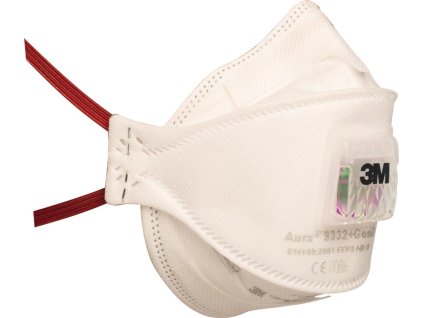 Respirátor FFP3 / V NR D s výdychovým ventilom, skladací 3M (Farba FFP3 / V NR D, Veľkosť s výdychovým ventilom, skladací)