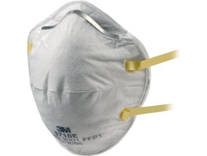 Respirátor 8710E FFP1 NR D bez výdychového ventilu 3M (Farba FFP1 NR D, Veľkosť bez výdychového ventilu)