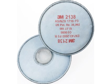 Okrúhly filter na častice 3M (Farba EN 143:2000 P3R, Veľkosť f.4000370675,-680, -690,-691)