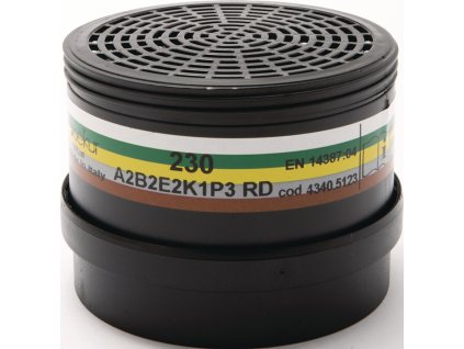 Viacrozsahový kombinovaný filter 230 A2B2E2K1-P3 f. 2 ks/balenie EKASTU (Farba A2B2E2K1-P3, Veľkosť f. 2 ks/balenie)
