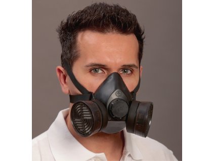 Polomaska Polimask 100/2 EN 140 bez filtra EKASTU (Farba EN 140, Veľkosť bez filtra)